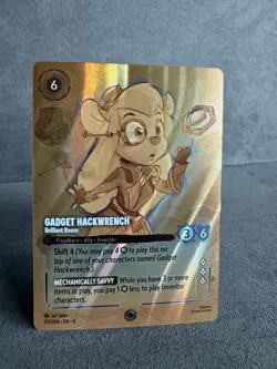 Disney Lorcana Gold Gadget Hack wrench Enchanted - Image 1