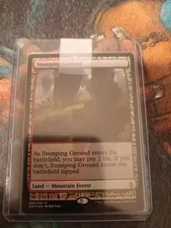 Stomping Ground Zendikar Expeditions Foil, NM, MTG, FREE NEXT DAY SHIPPING! - Image 1