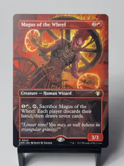 Magic the Gathering - Commander Masters - Magus of the Wheel - Borderless - Image 1