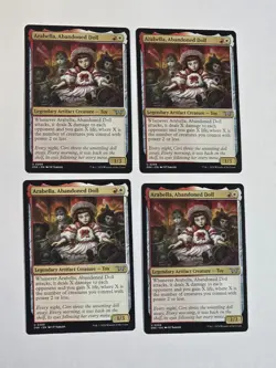 4x Arabella, Abandoned Doll - Duskmourn - Near Mint - MTG - Image 1