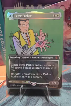 Peter Parker (0232) (Borderless) Marvel's Spider-Man Foil - Image 1