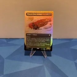 Phoenix Fleet Airship (Borderless Foil) Avatar: The Last Airbender MTG Magic - Image 1