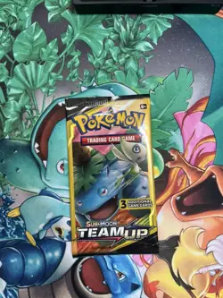 Pokemon TCG Sun & Moon Team Up Mini Booster Pack Venusaur & Celibi Sealed 7.62G - Image 3