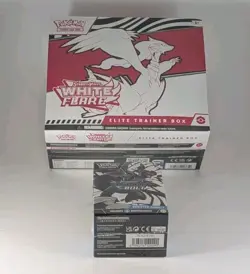 Pokemon White Flare Elite Trainer Box ETB + Black Bolt Booster Bundle - Sealed - Image 3