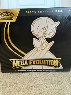 Pokemon ETB Mega Evolution Gardevoir Elite Trainer Promo Opened No Packs - Image 1