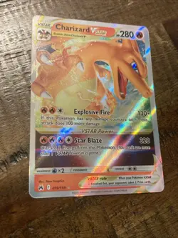 Pokemon TCG Charizard VSTAR Crown Zenith 019/159 Holo Ultra Rare - Image 1