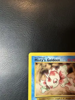 2000 Pokemon - Misty's Goldeen #30/132 - Gym Heroes Unlimited - Rare - LP - Image 4