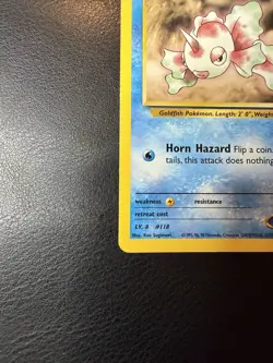2000 Pokemon - Misty's Goldeen #30/132 - Gym Heroes Unlimited - Rare - LP - Image 5