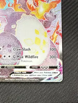 Pokemon TCG Charizard VMAX Shining Fates SV107/SV122 Holo Shiny Holo Rare - Image 3