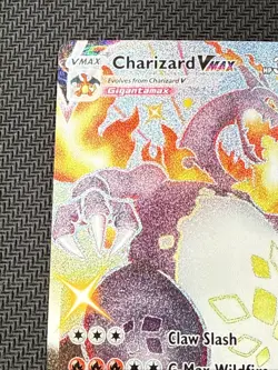 Pokemon TCG Charizard VMAX Shining Fates SV107/SV122 Holo Shiny Holo Rare - Image 5