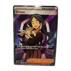 Drasna 231/191 Pokemon Surging Sparks Special Illustration Rare Full Art Holo NM - Image 1