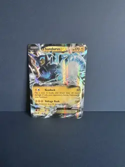 Thundurus EX 26/108 – Ultra Rare Holo | Pokemon TCG Roaring Skies - LP - Image 3