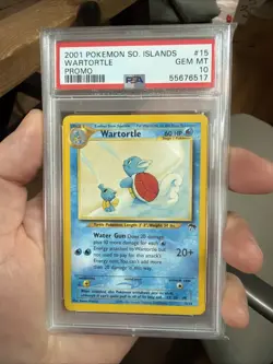 2001 POKEMON SOUTHERN ISLANDS PROMO 15 WARTORTLE Gem Mint 10 - Image 1