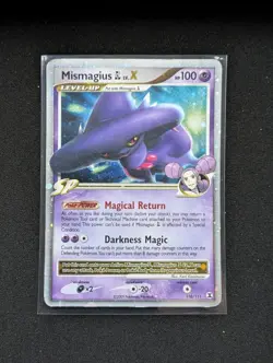 Pokemon Mismagius GL Lv.X 110/111 Rising Rivals Holo MP - Image 1