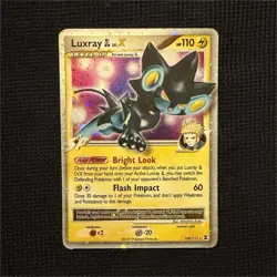 Luxray GL Lv.X 109/111 RISING RIVALS Holo Swirl Pokemon - Ready to Ship - Image 1