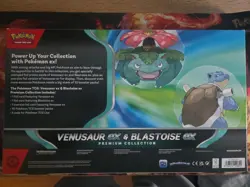 Pokemon TCG Venusaur EX & Blastoise EX Premium Collection Box - New/Sealed - Image 2