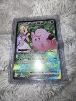 Pokemon Journey Together Lillie's Clefairy EX Sir 184/159 Personally Pulled - Image 2