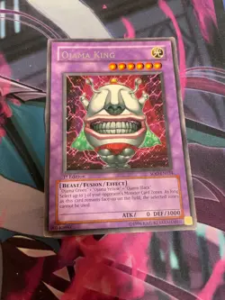 YUGIOH - OJAMA KING - RARE - SOD - 1ST ED - LP - Image 1
