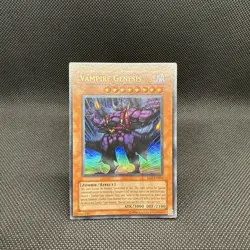 Yu-Gi-Oh! Vampire Genesis SD2-EN001 1st Edition Ultra Rare LP - Image 1