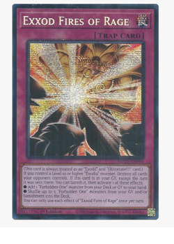 Exxod Fires of Rage - MP25-EN094 - Prismatic Secret Rare YuGiOh - Image 1