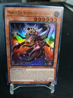 Yu-Gi-Oh! Merciless Scorpion of Serket MZTM-EN002 Ultra Rare 1st Edition NM ENG - Image 1