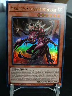 Yu-Gi-Oh! Merciless Scorpion of Serket MZTM-EN002 Ultra Rare 1st Edition NM ENG - Image 2