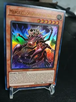 Yu-Gi-Oh! Merciless Scorpion of Serket MZTM-EN002 Ultra Rare 1st Edition NM ENG - Image 4