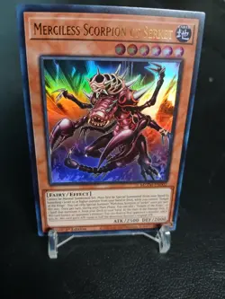 Yu-Gi-Oh! Merciless Scorpion of Serket MZTM-EN002 Ultra Rare 1st Edition NM ENG - Image 5