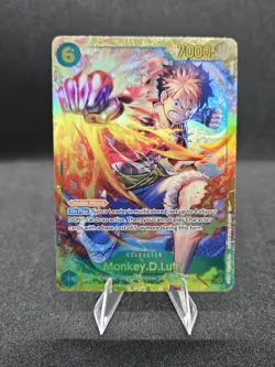 Monkey D Luffy SEC OP13-118 Carrying on His Will One Piece English Secret Rare - Image 1