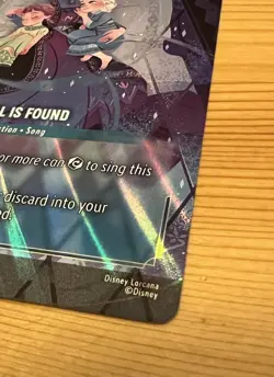 Disney Lorcana Frozen All Is Found Enchanted 220/204 Archazia's Island Holo Card - Image 4