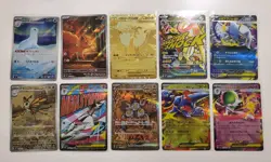 Pokemon Japanese Collection Card Lot - Mega Charizard X MUR, Sandy Shocks, Etc - Image 1