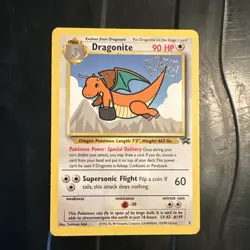 Dragonite Promo Black Star 5 Vintage WOTC Pokemon Card #2 - Image 1