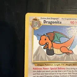 Dragonite Promo Black Star 5 Vintage WOTC Pokemon Card #2 - Image 5