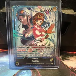 Koala One Piece OP12 Alternate Alt Art Leader Card OP12-081 English - Image 1