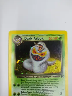 Dark Arbok - 2/82 - Pokemon Team Rocket Unlimited Holo Rare Card WOTC - Image 2