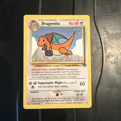 Dragonite Promo Black Star 5 Vintage WOTC Pokemon Card #1 - Image 1