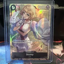 Stussy OP07-085 (Alt Art) SR One Piece Card Game TCG ENGLISH NM - Image 1