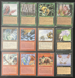Vintage MTG Lot: Ice Age 1995 12 Cards - Played - Magic: The Gathering - Image 1