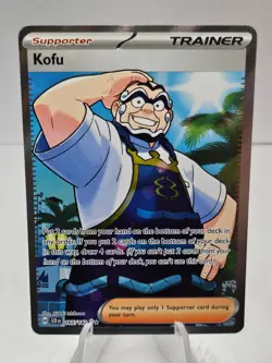 Kofu 165/142 Full Art Trainer Pokemon Card Stellar Crown - Image 1