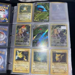 Large Pokemon Cards Binder Collection Lot 170+ Cards - Image 4