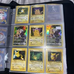 Large Pokemon Cards Binder Collection Lot 170+ Cards - Image 5