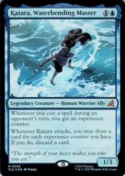 MTG Katara, Waterbending Master (93) | NM Foil | Avatar: Eternal-Legal (TLE) - Image 2