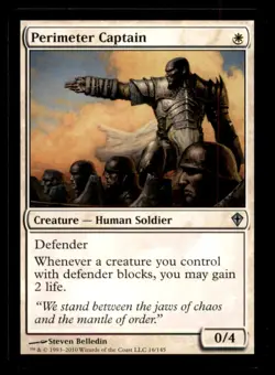 MTG Perimeter Captain LP Light Play Worldwake [2182] - Image 1