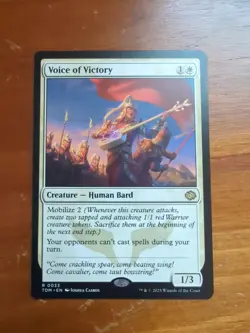 Voice of Victory Tarkir: Dragonstorm Regular - Image 1