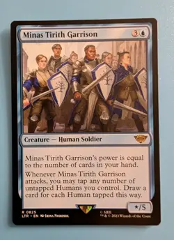 Minas Tirith Garrison - MTG - Lord of the Rings - Magic the Gathering - NM - Image 1