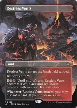 Restless Vents (Borderless) The Lost Caverns of Ixalan Regular - Image 1