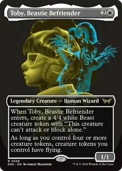 MTG Toby, Beastie Befriender (356/469) Duskmourn House of Horror - Image 1
