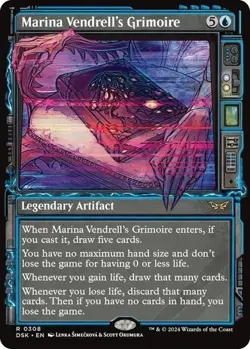 Marina Vendrell's Grimoire (Showcase) [Duskmourn: House of Horror] MTG # 0308 - Image 1