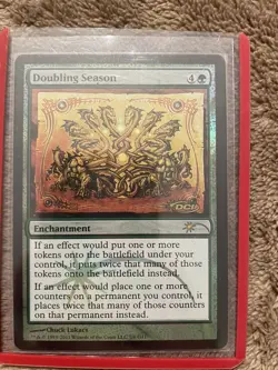 Mint Doubling Season FOIL MTG 2011 Judge Promo - Image 1