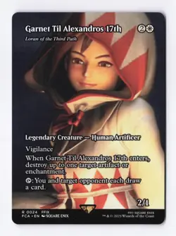 Garnet Til Alexandros 17th (Showcase) MTG FINAL FANTASY: Through the Ages (FCA) - Image 1
